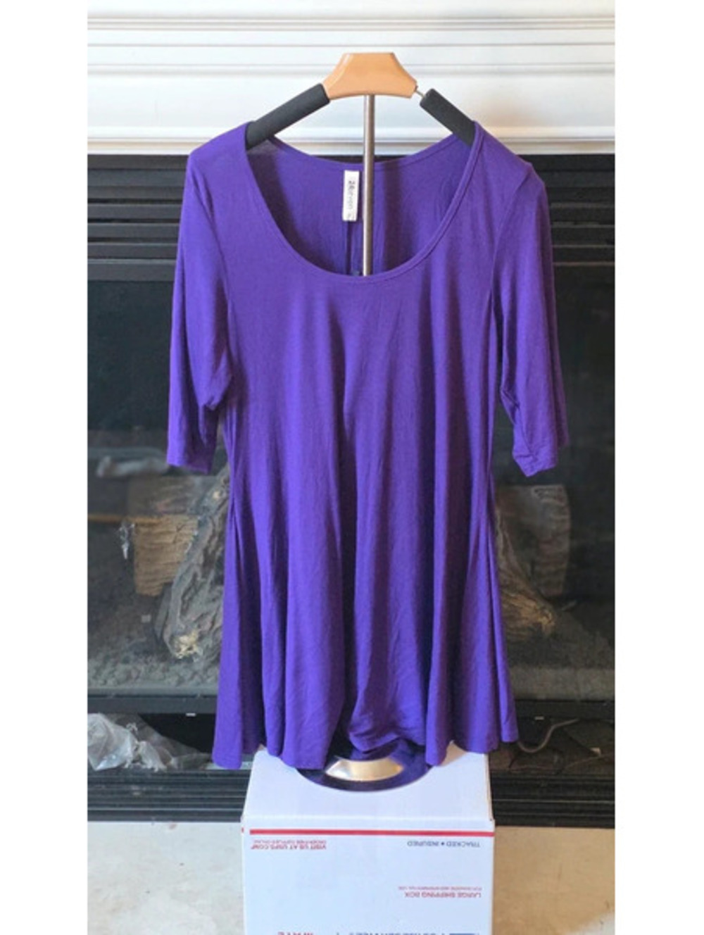 Womens purple top